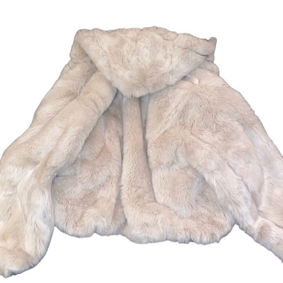 AE Reversible Faux Fur bomber jacket - Picture 5 of 7